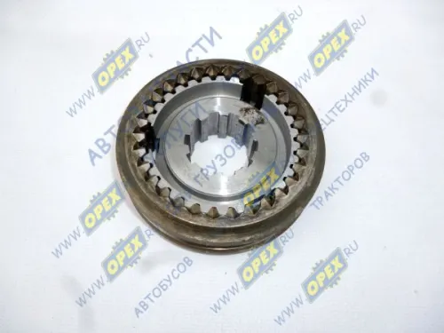 52-1701116-21 Муфта со ступицей внутр.шлиц=10; Z=30 h=33; под вилку, скользящая КПП ГАЗ-53,66,3307,3308 (34х0х0) ГАЗ