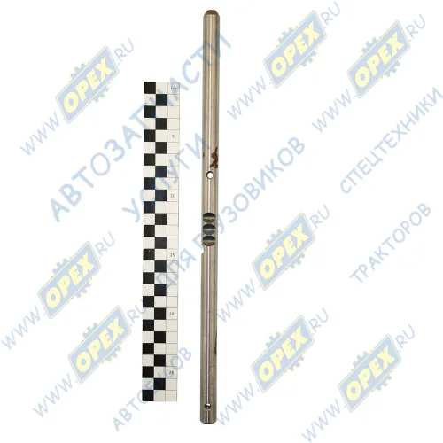 А21R22-1702040 Шток L=343,ф14,4 проточки,2отв ф5,1 паз 3,5х43 переключения 1-й и 2-й передач КПП Газель Некст ГАЗ
