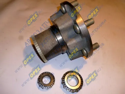 3302-3103004-20 Ступица переднего колеса в сборе с подшипником Газель с кольцом датчика АБС ГАЗ