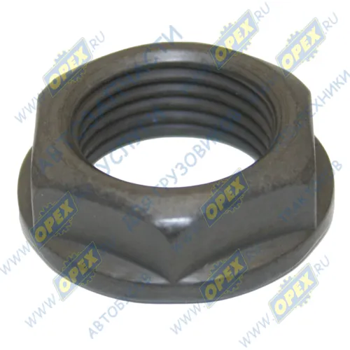 РР10002720 Гайка DIN6923 M18x1,5 h=10 К=24 фланцевая соединительного фланца масляного насоса высокого давления Газель Некст дв.G21 ГАЗ