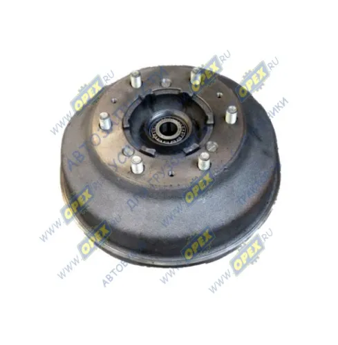 3309-3103007 Ступица левая ГАЗ-3307,3309 переднего колеса в сборе под АБС с тормозным барабаном и подшипниками ГАЗ