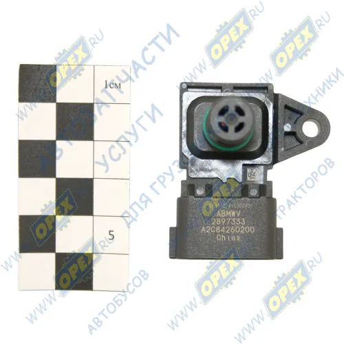 .2897333F Датчик температуры 4 плоских штеккера к Камаз,ГАЗ-33106,Валдай (дв.Cummins 3,8 ,ISBe 185,210,270,285Е)(4903286,5wk96801) ГАЗ1