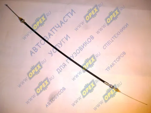 3302-0-1108050-10 Трос газа ГАЗ-3302,Газель (дв.ЗМЗ-406) ф4,5 L=740 в оплетке с 2 наконеч. акселератора (730х0х0) ГАЗ