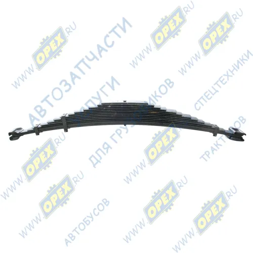 53-12-2912012-02 Рессора задняя для ГАЗ 3307, 3309, Газон Next 13 листов; (14 листов) (L=1600х65, с чашками) ГАЗ-53,3307,3309,ГАЗон Некст ГАЗ2