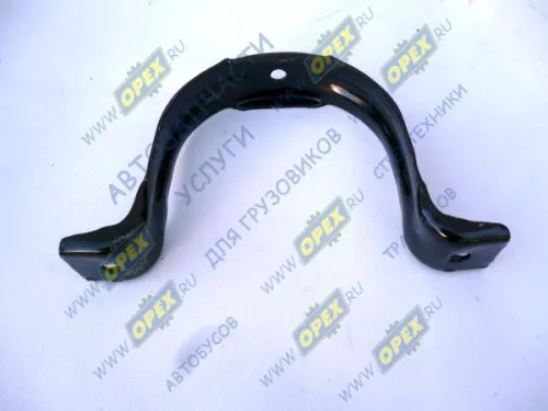 53-2202082-01 Кронштейн опоры кард. вала, скоба ГАЗ-53, 3307,3309,33104 L=480 S=50; 3отв.ф12; голая (скоба) ГАЗ