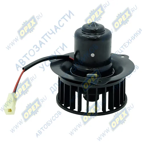 3307-8101178 Электродвигатель отопителя в сборе с ротором 12В; 25ВТ; 5А; 3000об L=140 ф62 МЭ236-Т (144х170х170) ГАЗ