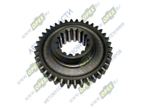 52-1701110-31 Шестерня 1-й передачи и з/х КПП-4ступ ГАЗ-53,3307,3308,66 z=38, 16шлиц (48х0х0) ГАЗ