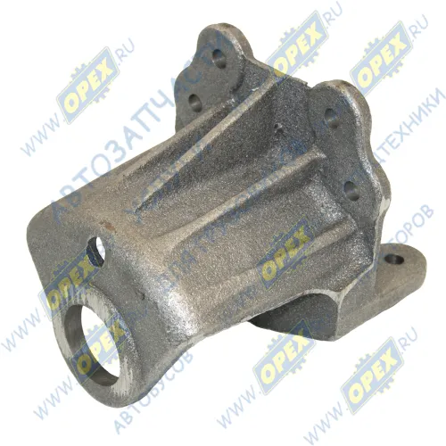 33027-2902445 Кронштейн передней рессоры передний левый (чугун) L=180х155; 1отв.ф45 Газель полный привод ГАЗ