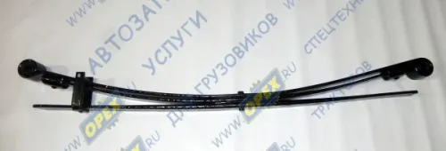А31R32-2912010-10 Рессора задняя (3 листа) с шарнирами и подрессорником Газель Некст цельнометаллический фургон ГАЗ
