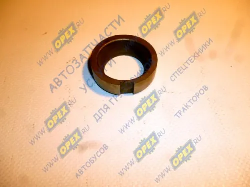 66-3003066-01 Вкладыш (сухарь) ф30х37х48 h=14 (масляных бороздок 2) с наруж.пазом, пальца (верхний) ГАЗ