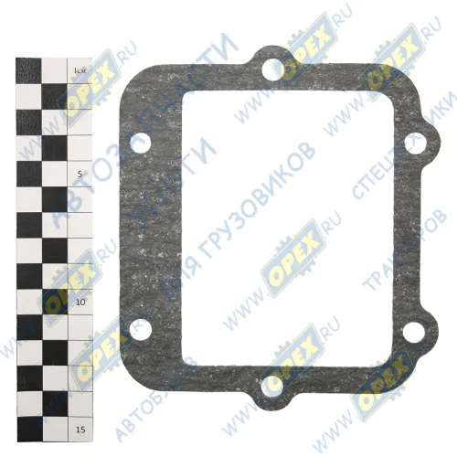 63-1802017 Прокладка С/Ф; 115х128; 6отв.ф8, крышки верхнего люка картера раздаточной коробки ГАЗ 3308,33081,66 ГАЗ