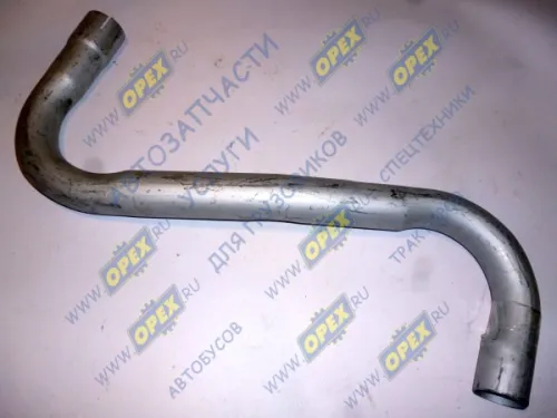 2705-1203250-10 Труба кривая (сталь) ф50 L=920 промежуточная глушителя ГАЗ-2705,3221,Газель (дв.УМЗ-4215) ГАЗ