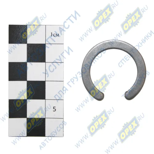 51-2402044 Кольцо стопор. наружн.(на вал) без ушек ф25х35х2 ГОСТ 13940-86 ведущей шестерни заднего моста ГАЗ-3307,3309,33104,Валдай ГАЗ