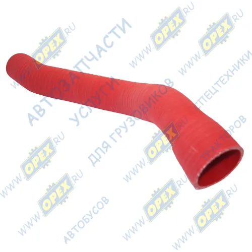 С49RD2-1173402 Шланг (патрубок) кривой (3 изг.) ф50х60/ф63х73 L=530 Валдай Некст ОНВ охладителя ГАЗ