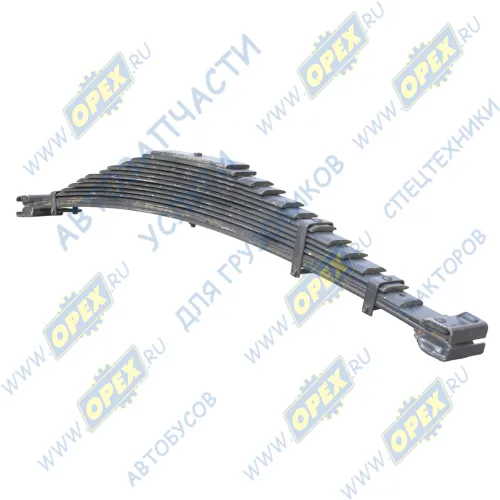 53-12-2912012-02 Рессора задняя для ГАЗ 3307, 3309, Газон Next 13 листов; (14 листов) (L=1600х65, с чашками) ГАЗ-53,3307,3309,ГАЗон Некст ГАЗ