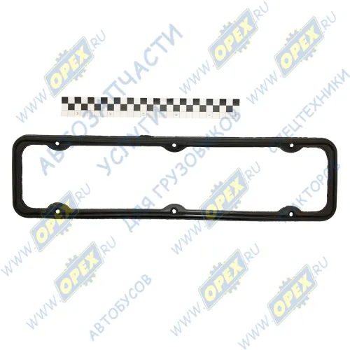 414.1007245 Прокладка С/Ф; 125х500; 6отв.ф6, клапанной крышки (дв.ЗМЗ-402,УМЗ-417,421) ГАЗ