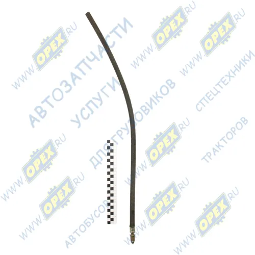 40ПЮ-1023100-01 Шланг МБС ф14 L=740 Ш=М14+К14 масляного радиатора Газель,Соболь Бизнес,ГАЗ-53 (дв.ЗМЗ-40522,УМЗ-4216) ГАЗ1