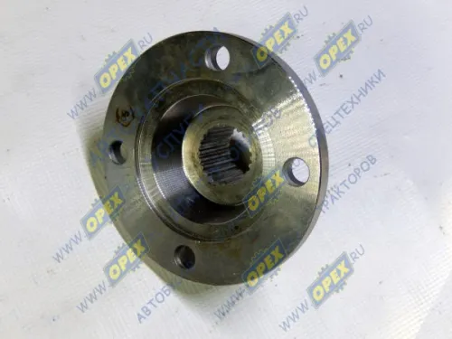 3309-1701240-10 Фланец ф150; L=70; 4отв.ф14/шлиц=24 карданна 4отв. ф14 вторичного вала КПП ГАЗ-3309,33104,Валдай ГАЗ