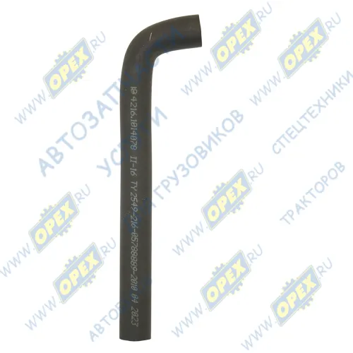 4216.1014078 Шланг (патрубок) кривой (1 изг.) ф16х24 L=290 сапуна вентиляции картера Газель Бизнес (дв.УМЗ-4216-70) малый ГАЗ1