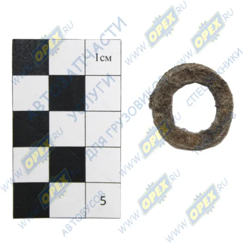 69-1803043 Кольцо С/И (войлок) 14х22х6 квад. сеч. уплотнительное сальника штока раздаточной коробки ГАЗ-33027,ГАЗ-3308, ГАЗ-66 ГАЗ1