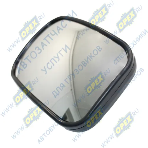 САКД.458201.060 Зеркало боковое КАМАЗ,МАЗ широкоугольное сферическое (250х180) без обогрева (дополнит.) ГАЗ1