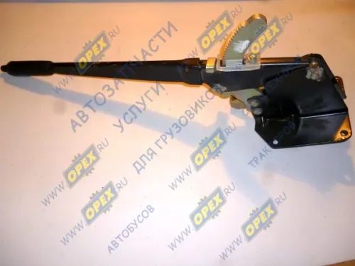 33078-3508015 Рычаг привода стояночного тормоза в сборе ГАЗ-3307,3306,ПАЗ-3205 (590х143х228) ГАЗ