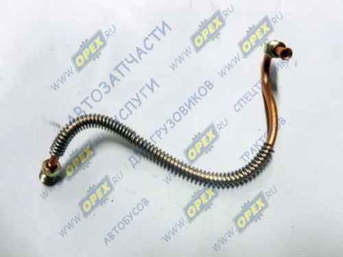 66-01-4224011 Трубка (медь) ф6; L=280 Ш=М12+К12/Ш=М12+К12 подвода воздуха ГАЗ