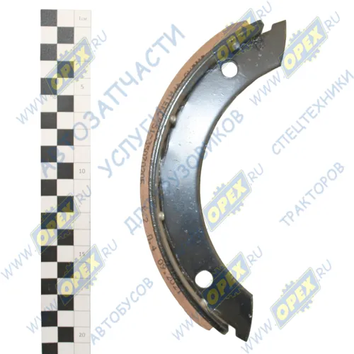 51-3507014 Колодка (ручника) стояночного тормоза ГАЗ-53,3307 (195х60х75) ГАЗ2