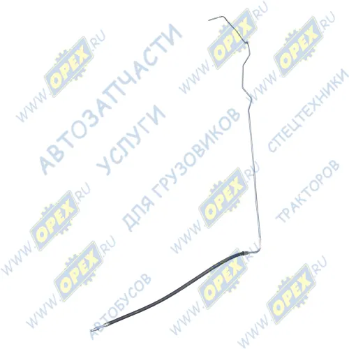 32213-1104180 Трубка (сталь) ф10; L=3850 Ш=М14+К17/Ш=М14+К17 топливная сливная со шлангом Газель (дв.ЗМЗ-405) (2020х99) ГАЗ