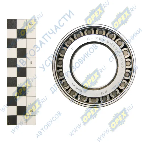 6-7509А Подшипник 45х85х24,8 ролик.радиал.конич. 1-ряд. ступицы MAZDA T200/T2500/T2600/T3000/T3500/T400/T4100 // NISSAN PATROL 160/ GR Y60 2.8TD/4.2D ГАЗ1