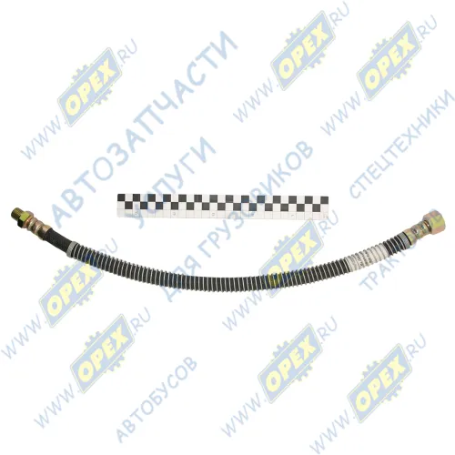 С41R11.3506025-01 Шланг тормозной L=580 Г=М20+К24/Ш=М16+К22 тормозной задний ГАЗон Некст; в оплетке ГАЗ1