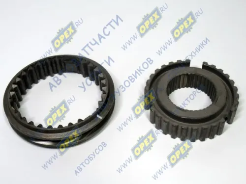 С41R11-1701124 Муфта синхронизатора 1-й передачи и заднего хода КПП со ступицей ГАЗон Некст ГАЗ