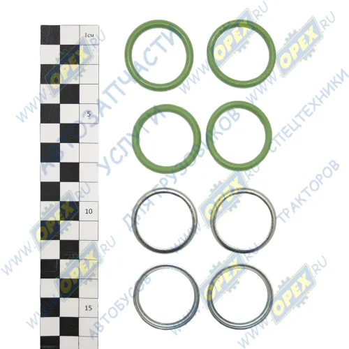 53229-3501134-РК РМК суппорта КАМАЗ Евро (шайба + кольцо); 4шт+4шт силикон Гарант-Авто