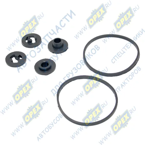 РК-1117119 черн РМК фильтра тонкой очистки топлива КамАЗ (3 поз./6 дет.); резина (черный) Гарант-Авто1