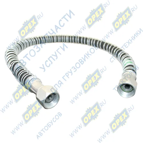 5336-3506085-01 Шланг тормозной L=700, Г=М22+К27/Г=М22+К27) МАЗ от РДВ к п/противозамерзания Гарант-Авто1