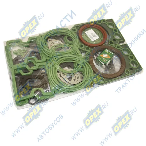 740.30-100 РМК прокладок на ДВС (двигатель) КАМАЗ Евро-2,3 полный СИЛИКОН; (зеленый армир.43 наим.) Гарант-Авто1