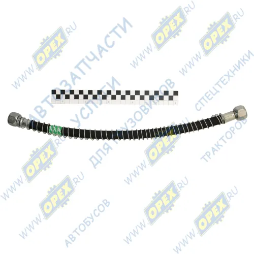 5549-3506187-02 Шланг тормозной МАЗ ф20 L=455 Г=М22+К27/Г=М22+К27; в пружине регулятор-ресивер Гарант-Авто1