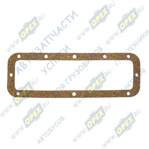 4Т6-0109 Прокладка прямоуг. 110х335; 10отв.ф8, боковой крышки А41.Д440 ГБЦ