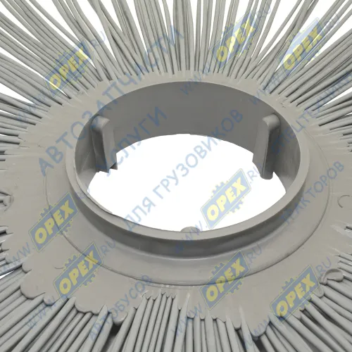 ДЩ120х550-БП Диск щеточный ф120х550 беспроставочный /полипропилен/; 50/50,серо-зеленый Гепард1