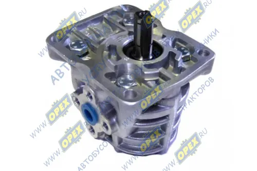 НШ10М-3Л Насос шестеренный, левый 6шлиц. плоский; 6 шлиц. ГИДРОСИЛА