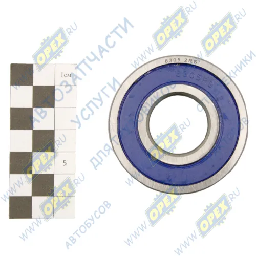 180305 Подшипник 25x62x17 шариковый радиал. 1-ряд. (закрытый) MAN Bus (1970-2020), RVI LCV (1970-2020), VOLVO B (1970-2020) ГПЗ-341