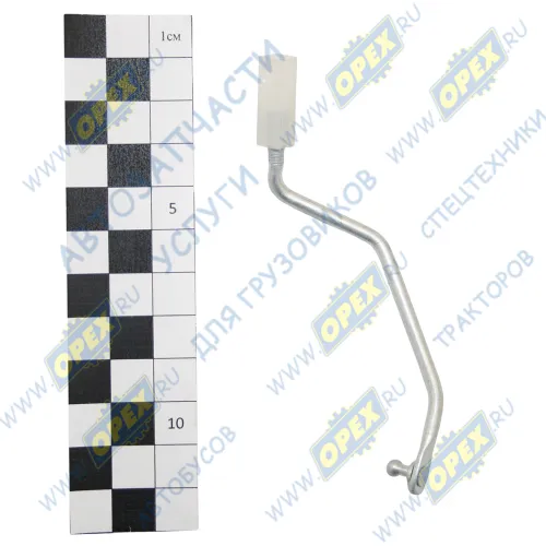 Д5320-6105241 Тяга левая наружной ручки с наконечником в сборе ДААЗ1