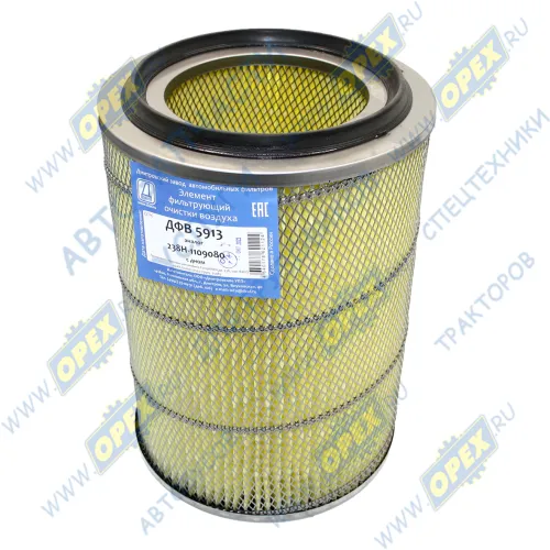 ДФВ 5913 Фильтр воздушный (элемент) ЭФВ основной ф280, Н=392 (с дном) дв.ЯМЗ-238,240,8401,8424, СуперМаз,КРАЗ,Белаз,К-700,Нива ДЗАФ