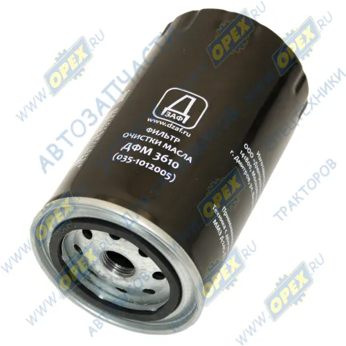 ДФМ 3610 Фильтр масляный ф96, Н=170 1вх М18х1,5 ЗИЛ-5301,МАЗ-4370,МТЗ (дв.ММЗ-260) ДЗАФ