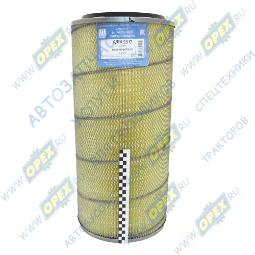 ДФВ 5917 Фильтр воздушный (элемент) ЭФВ ф280, Н=596 дв.ЯМЗ-656,658,7511,238ДЕ Евро-2,3; с дном ДЗАФ