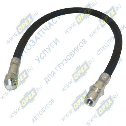 3302-3506025-20 Шланг тормозной L=500 кругл.штуц.ф10/Швн.=М10+К17 передний ГАЗель Бизнес ДЗТА