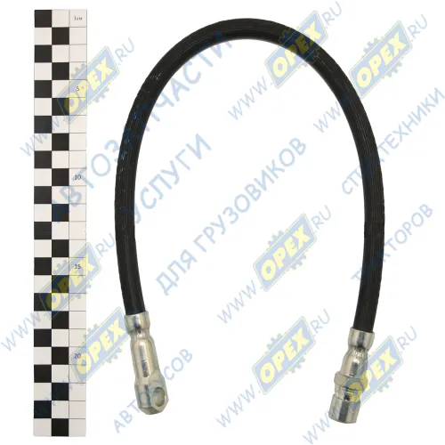 3302-3506025-20 Шланг тормозной L=500 кругл.штуц.ф10/Швн.=М10+К17 передний ГАЗель Бизнес ДЗТА1