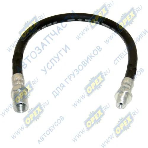 375-3506045-А Шланг тормоз. ф10 L=450 М16х1,5/М12х1,25 передний короткий ДЗТА