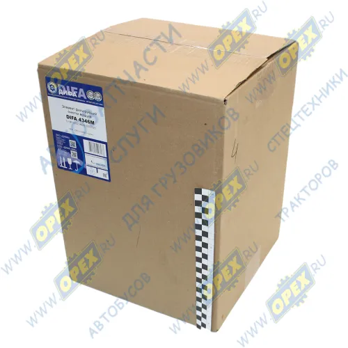 4346М Фильтр воздушный (элемент) ЭФВ основной ф280, Н=392 (с дном) дв.ЯМЗ-238,240,8401,8424, СуперМаз,КРАЗ,Белаз,К-700,Нива ДИФА3