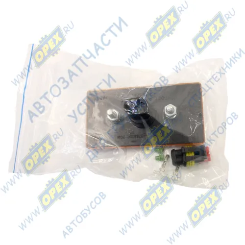 ГФМ6.3731 Фонарь габаритный оранжевый 12/24V овальный разъем АМР (светодиод) Евросвет1